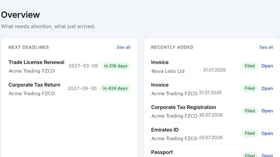 NXTACC accounting overview